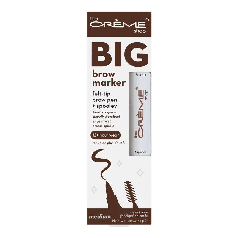 The Crème Shop Big Brow Marker - Medium - 0.10oz