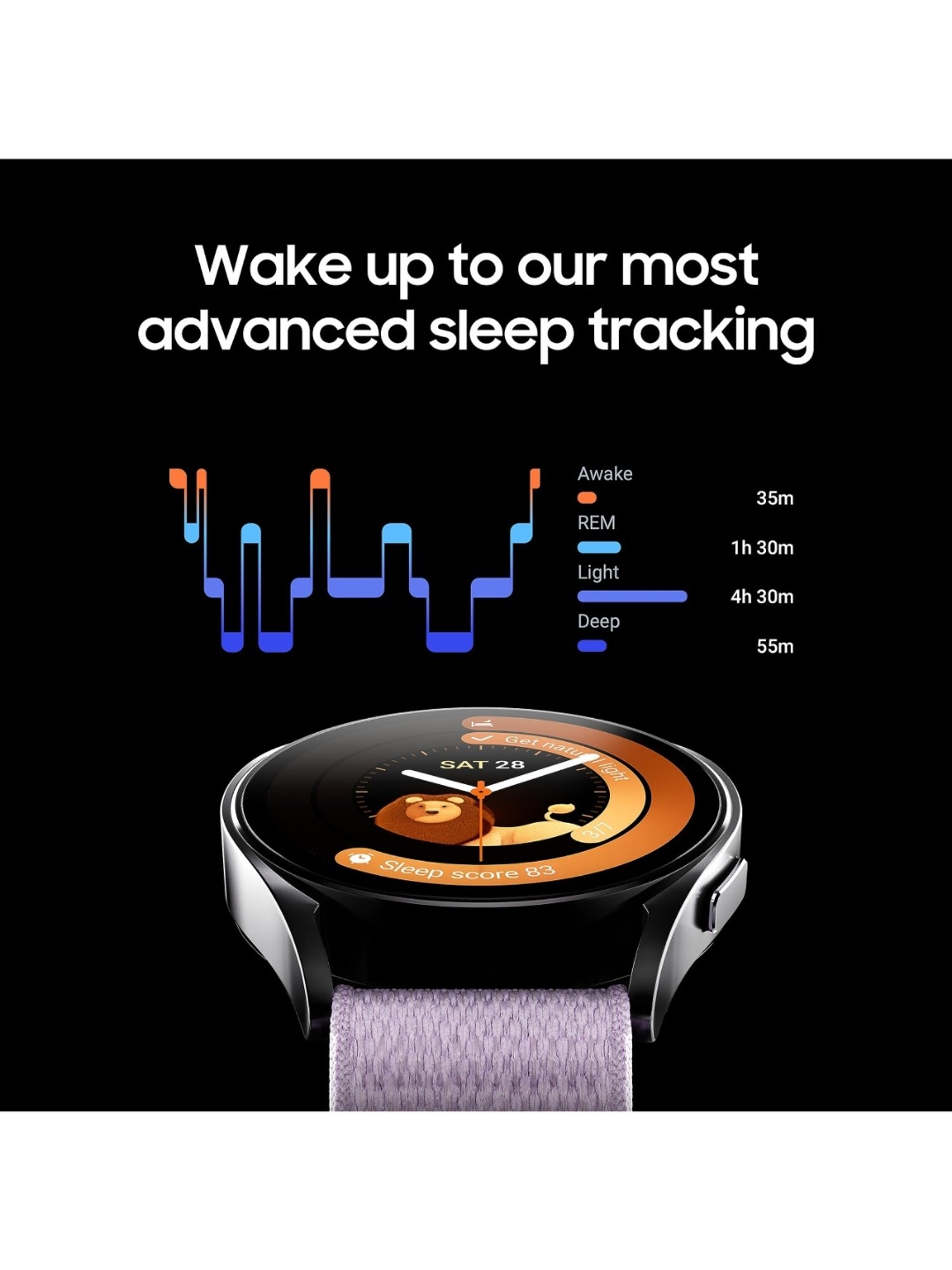 Samsung Galaxy Watch6 LTE Smartwtach (40mm, Gold, Compatible with Android only)