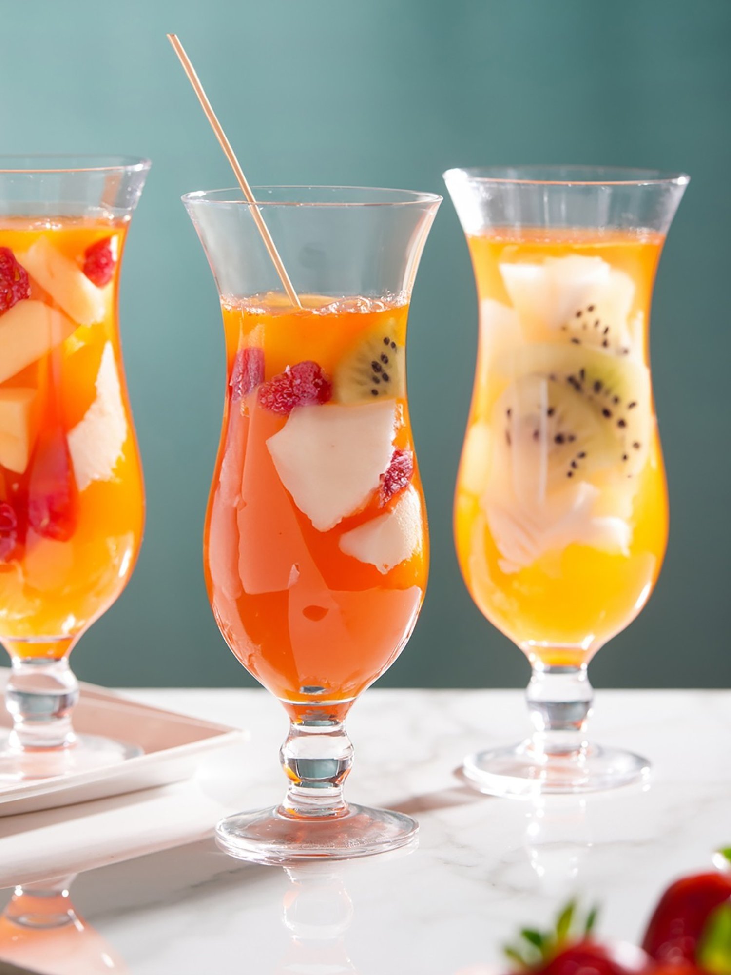 Mikasa Julie Transparent Glass Flute Glass (0.266 L) - Set of 4