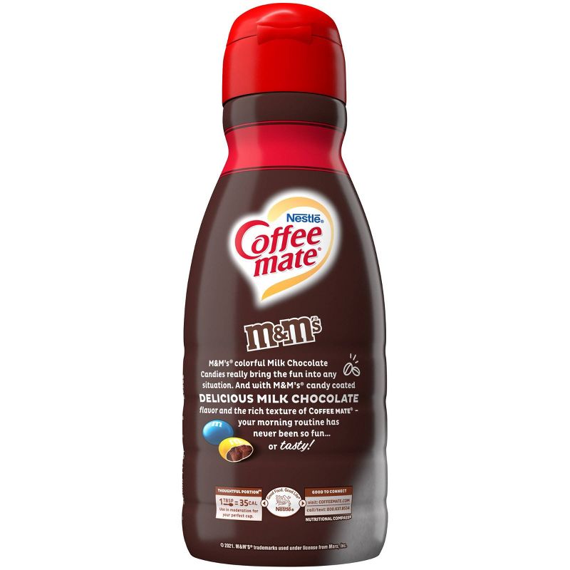 Coffee Mate M&M Chocolate Coffee Creamer - 32 fl oz