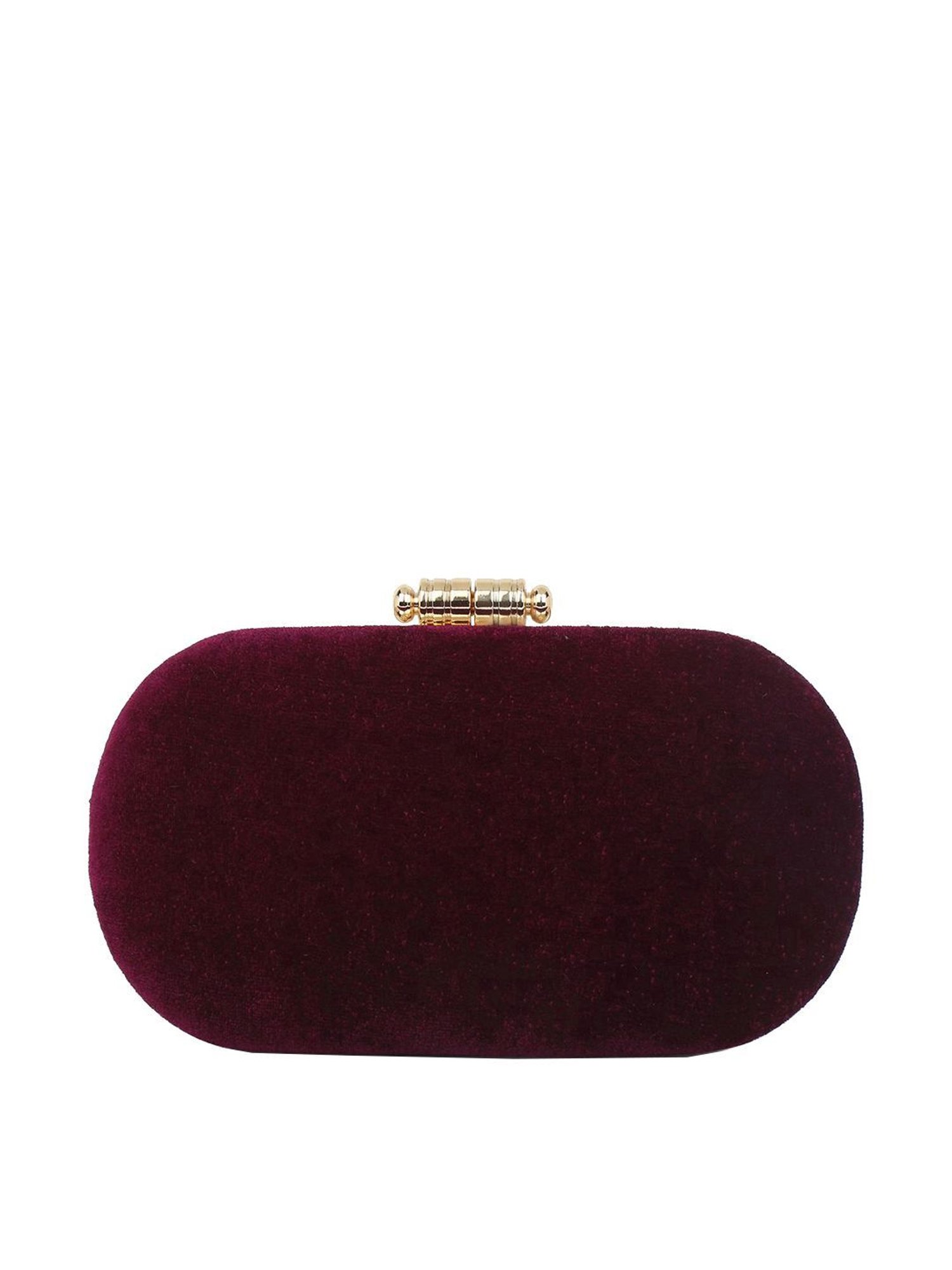 Spice Art Maroon Clutch