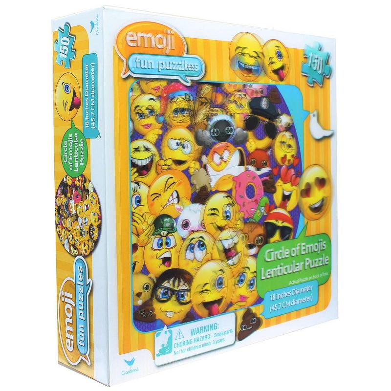 Spin Master Emoji Fun 150 Piece Lenticular Jigsaw Puzzle