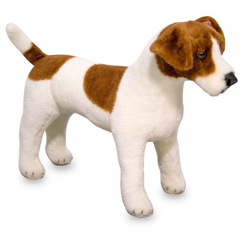Melissa & Doug Giant Jack Russell Terrier - Lifelike Stuffed Animal Dog (over 12 inches tall)