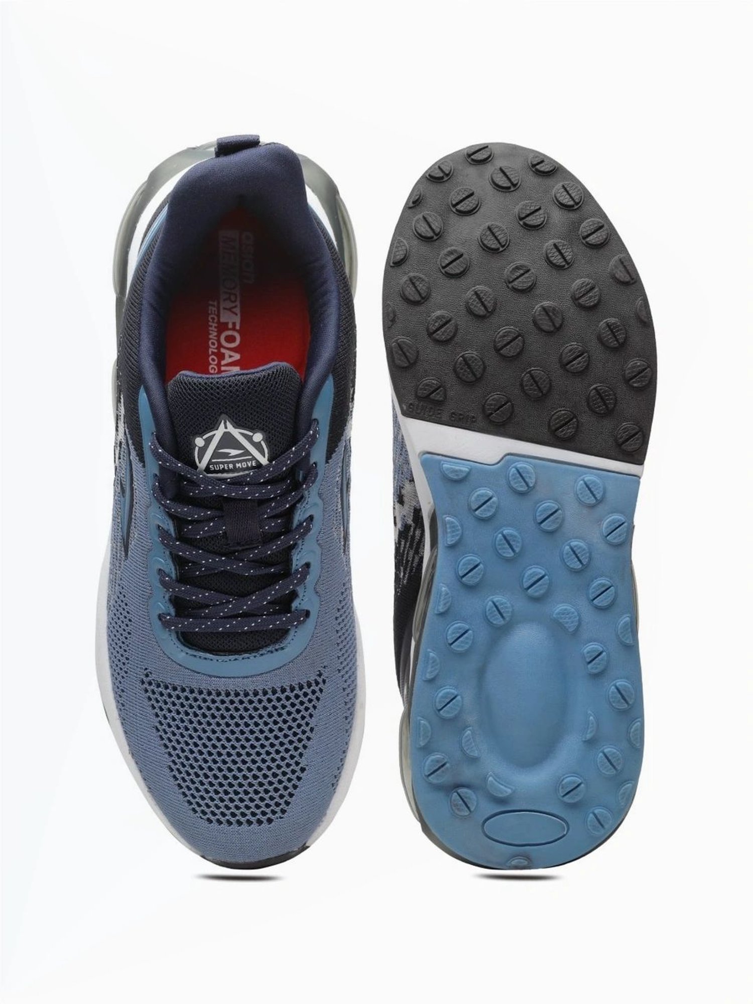 Asian Men's Blue Running Shoes
