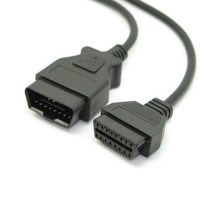 OBD OBD2 16 Pin Male to Female Diagnostic Extension Cable for Car Auto 5ft