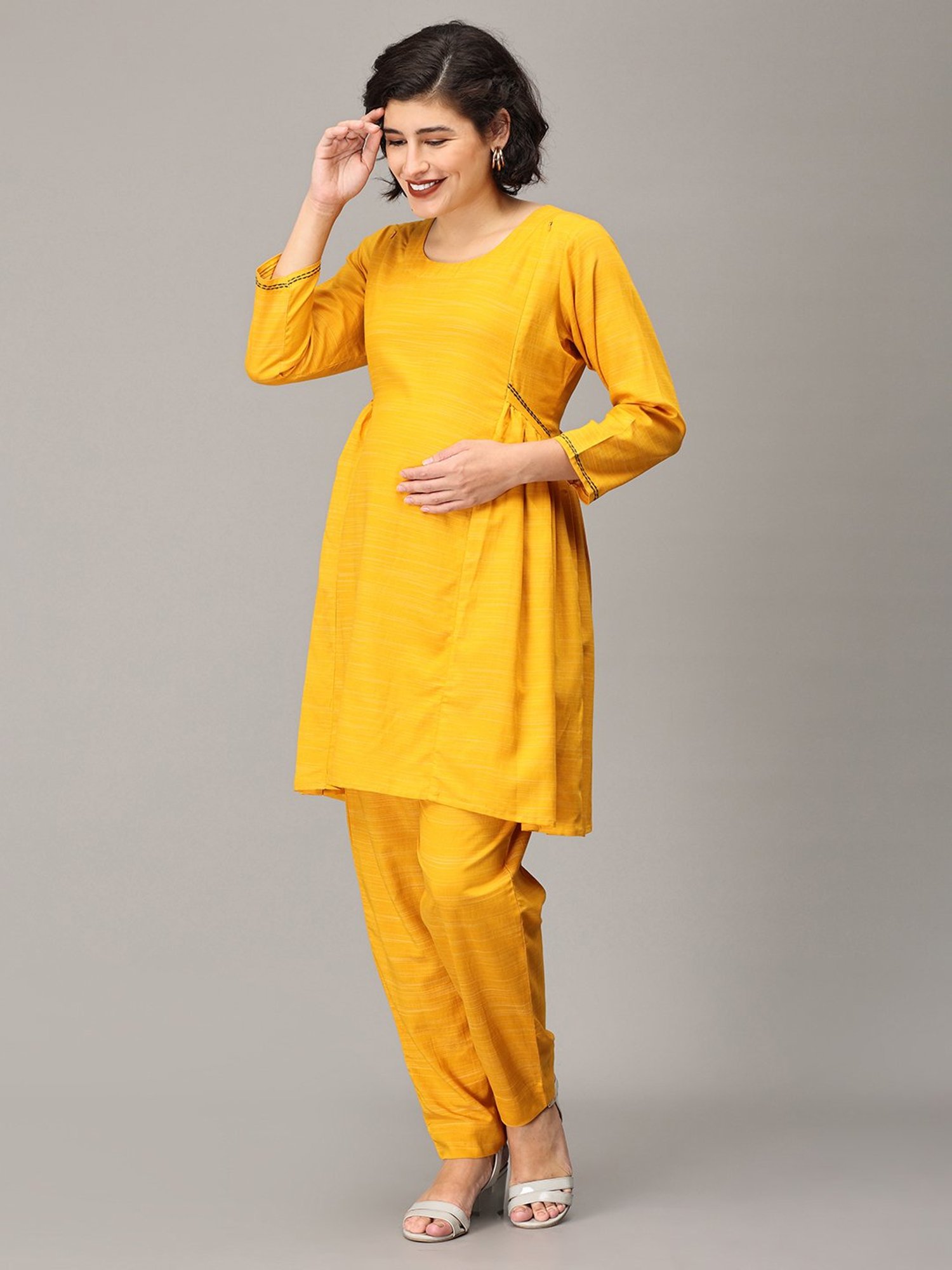 KOI SLEEPWEAR White Maternity Leggings