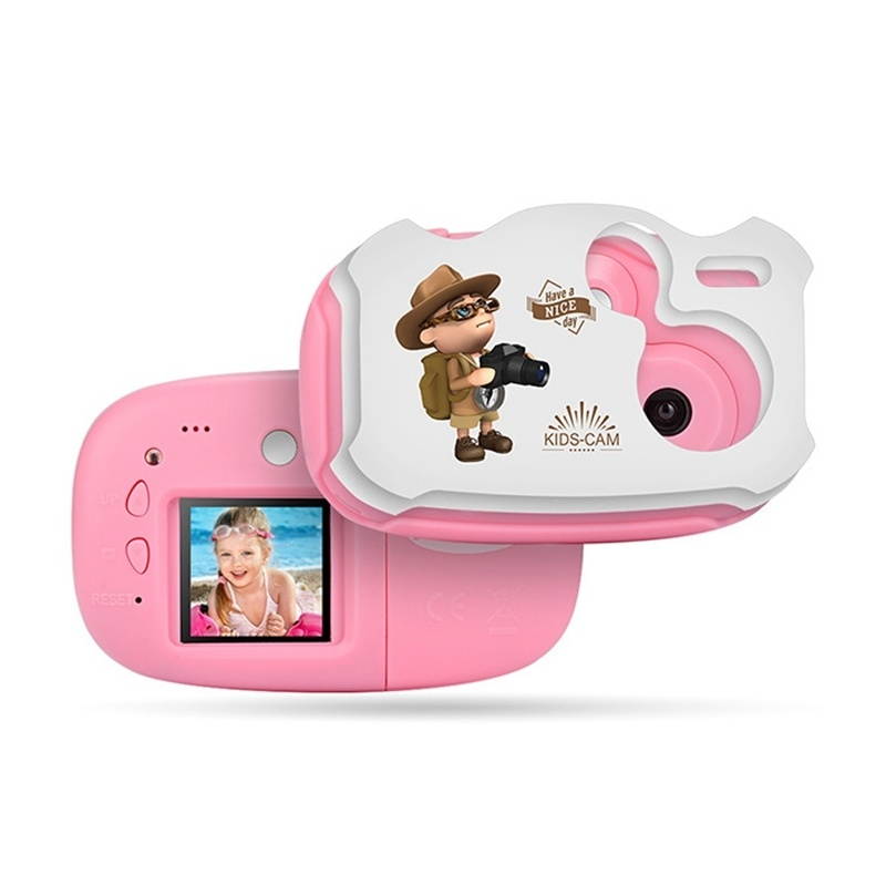 2.0 Mega Pixel 1.44 inch HD Screen Creative DIY Mini Digital Camera for Children