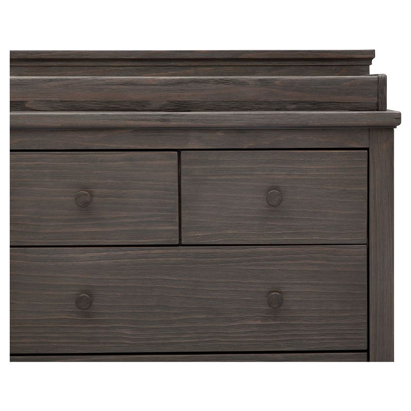 Simmons Kids' SlumberTime Paloma 4 Drawer Dresser with Changing Top - Rustic Gray