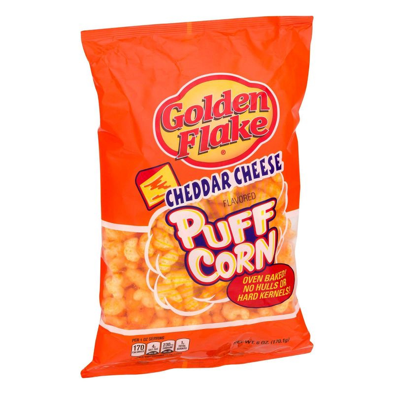 Golden Flake Cheddar Cheese Puff Corn - 7oz