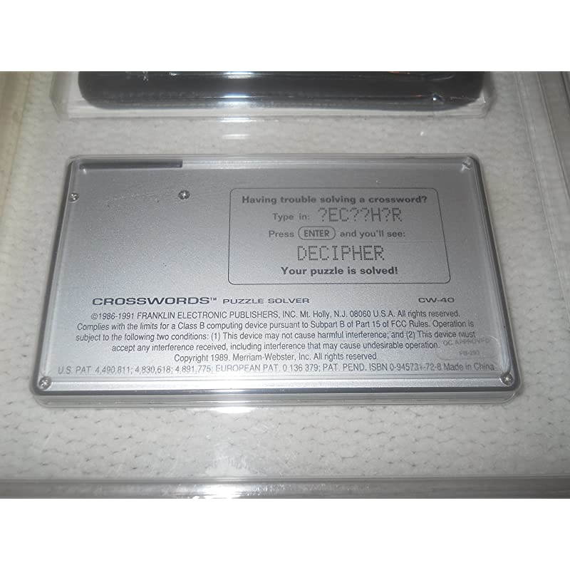 Crosswords Puzzle Solver Cw40