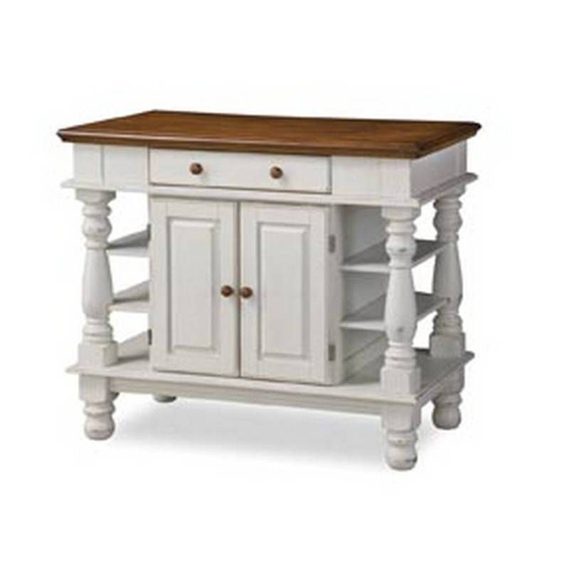 Americana Kitchen Island Antique White - Home Styles