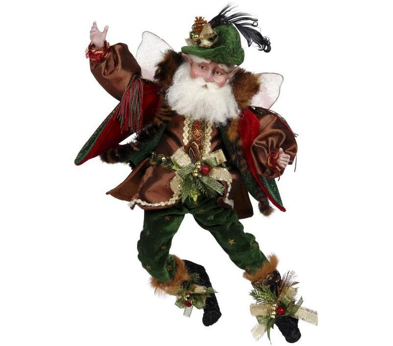 Mark Roberts Products 16" Collectible Robin Hood Christmas Fairy Medium - Green/Brown