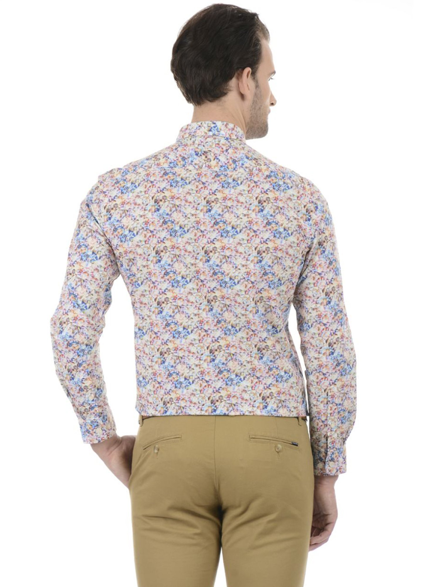 London Fog Multi Regular Fit Printed Shirt
