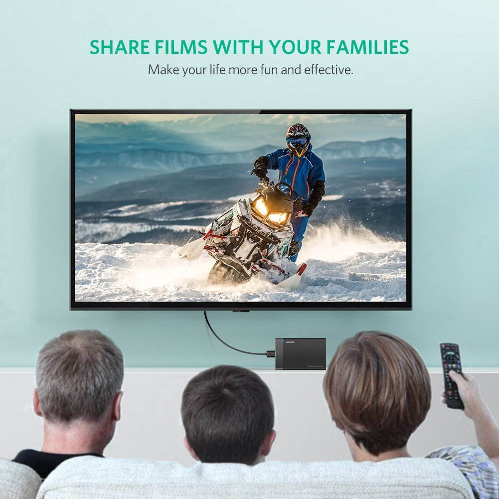 UGREEN Micro USB 3.0 Cable USB 3.0 Type A Male to Micro B Cord for Samsung Galaxy S5, Note 3, Camera, Hard Drive, and More Black