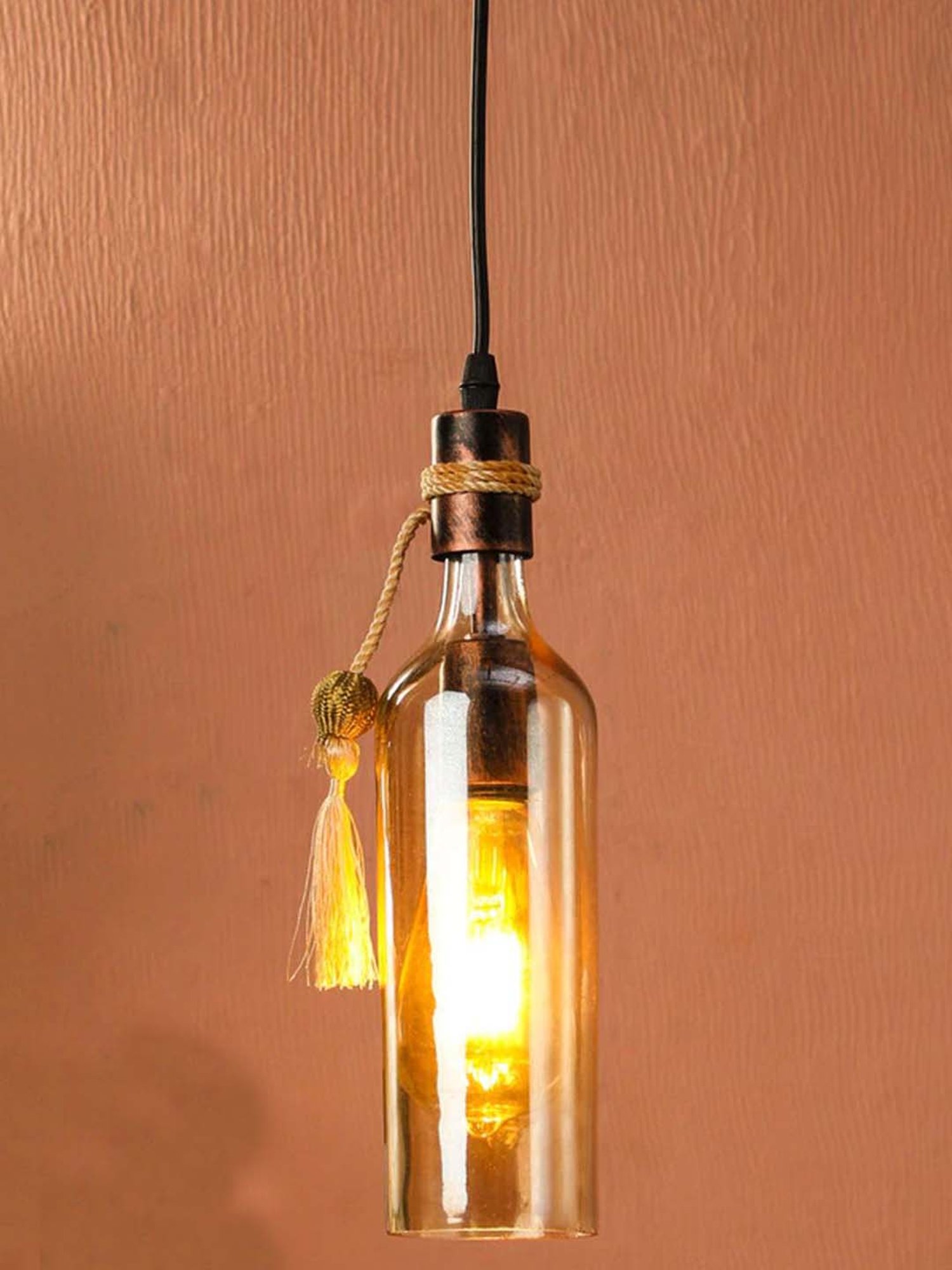 DecorativeRay Copper Hanging Light - Set of 1