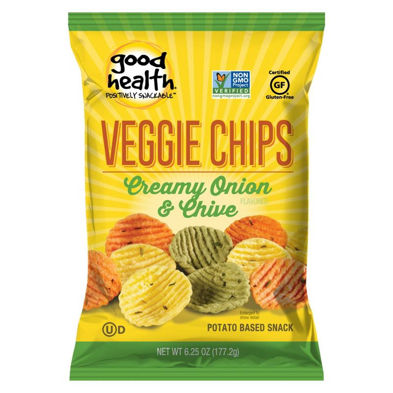 Good Health Sour Cream and Chive Veggie Chips  - 6.25oz