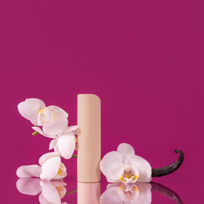 eos Natural Organic Lip Balm Sticks - Vanilla Bean - 4pk