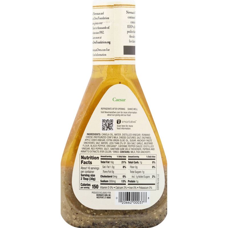 Newman's Own Caesar Dressing - 16fl oz