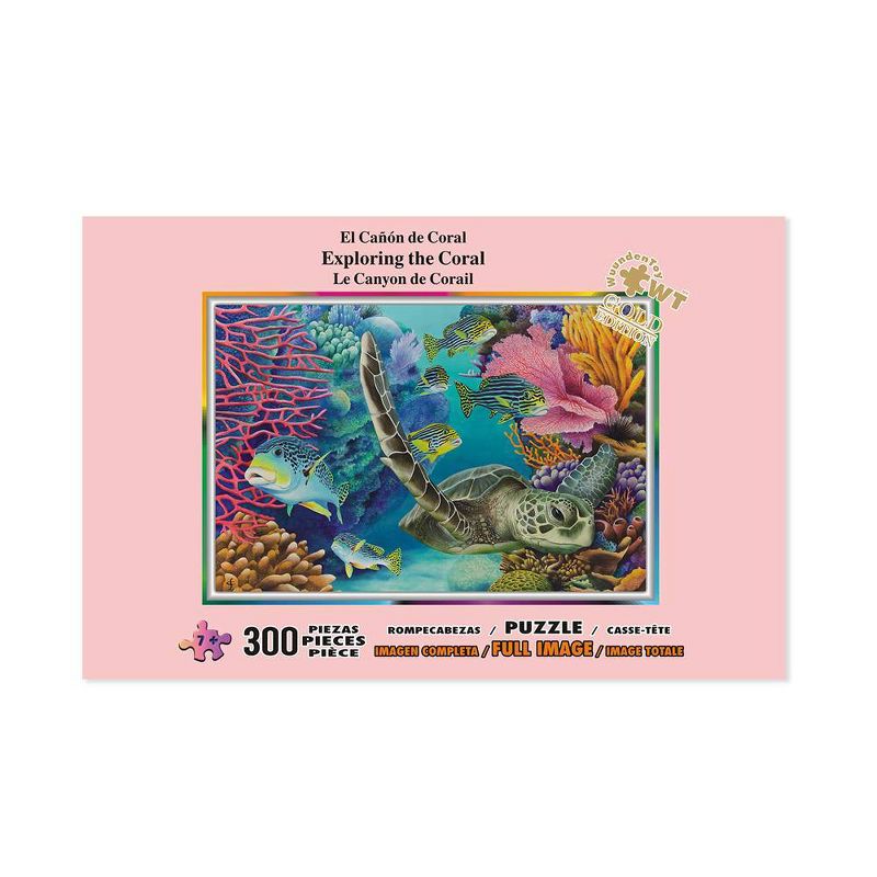 Wuundentoy Gold Edition: Exploring the Coral Jigsaw Puzzle - 300pc