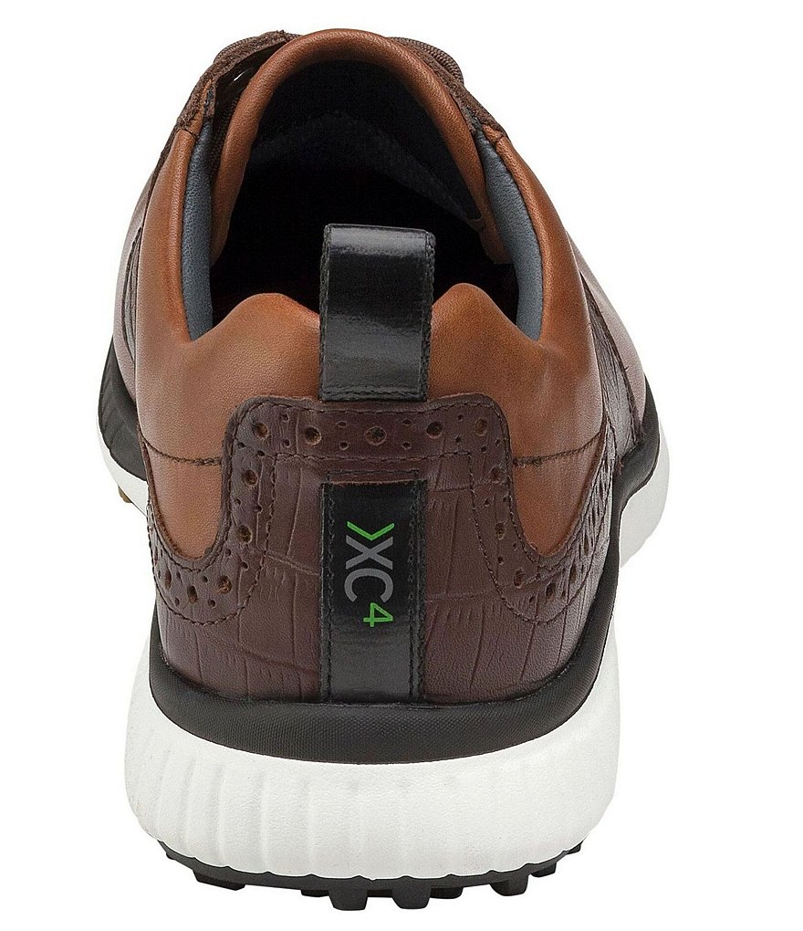 Johnston & Murphy Men's XC4 H2 Luxe Saddle Golf Shoes
