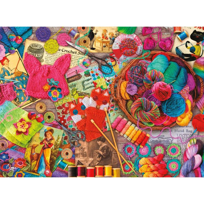 Buffalo Games Aimee Stewart: Vintage Yarns Jigsaw Puzzle - 1000pc