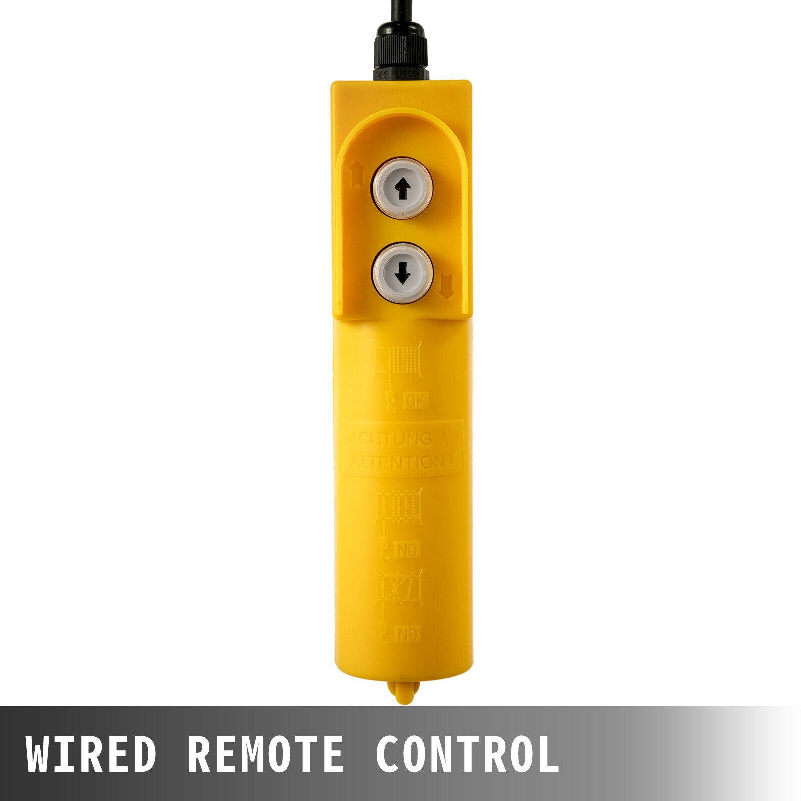 PA1000 2200LB Electric Wire Hoist Winch Hoist Crane Lift 40ft W/ Remote Control