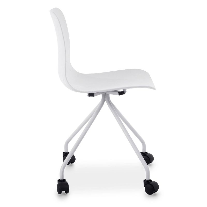 Thomas Task Chair White - Poly & Bark