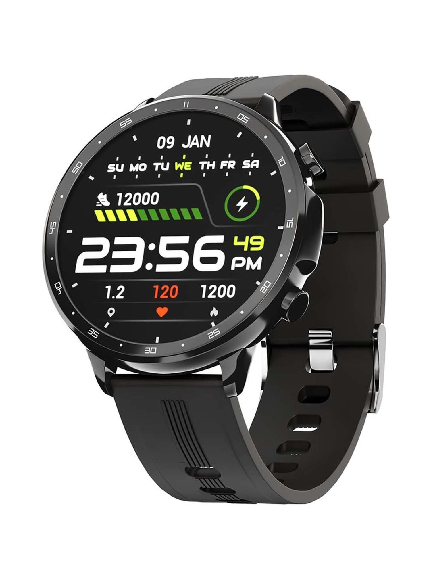MAXX SX25 Pro Smart Watch with Bluetooth Calling (Black)