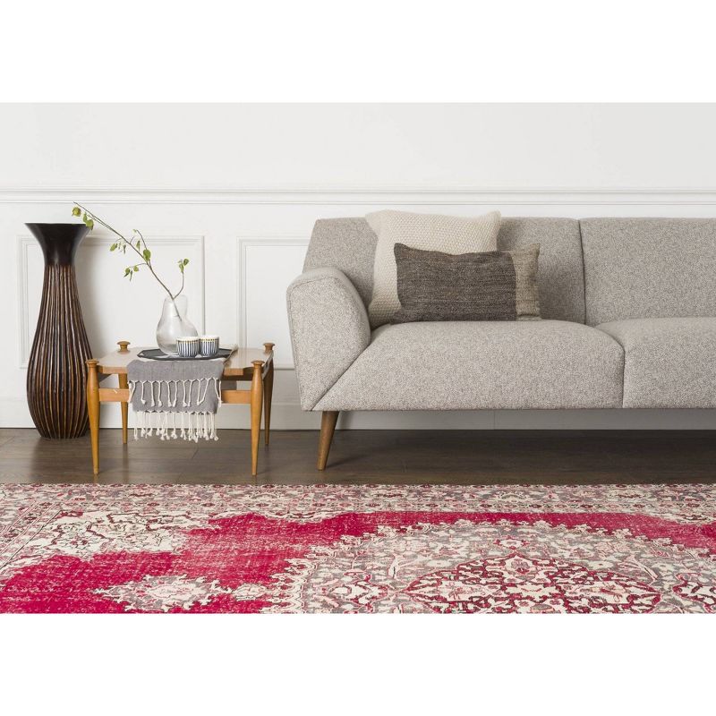 6'10"x9'10" Vintage One-of-a-Kind Maira Rug Purple - Revival Rugs