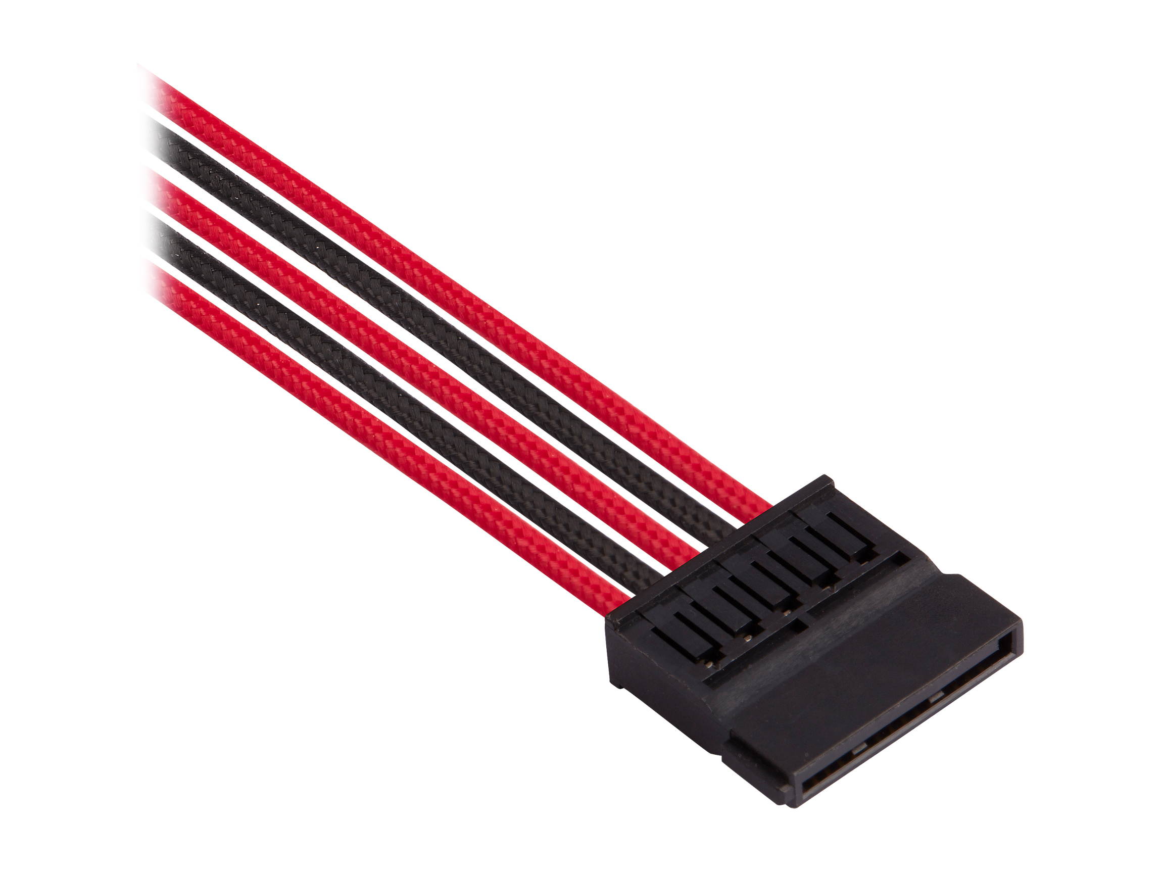 Micro Connectors 30cm Addressable RGB (ARGB) 1 to 4 Splitter Cable with/5 Male Pins (F04-04ARGB-30)
