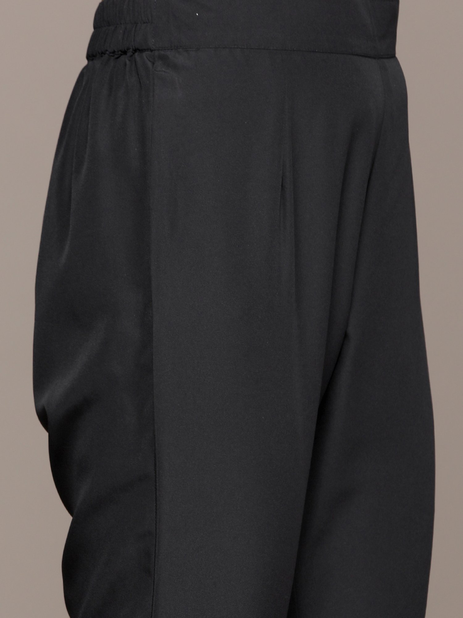 Ziyaa Black Kurta With Pant & Dupatta