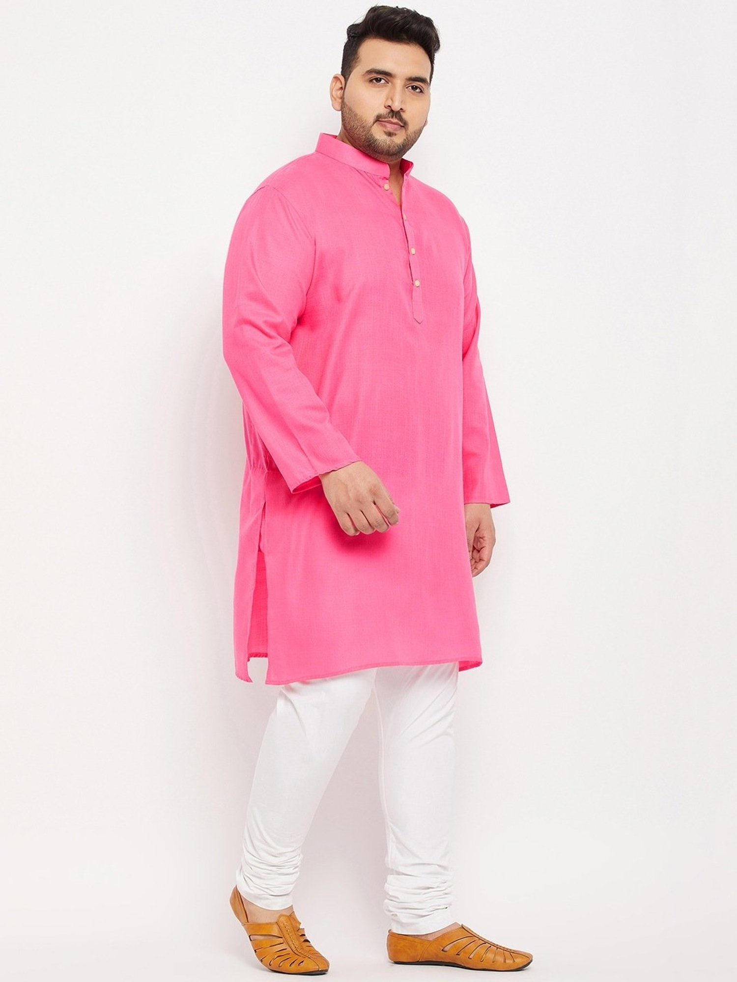 Bigbanana Pink Regular Fit Kurta
