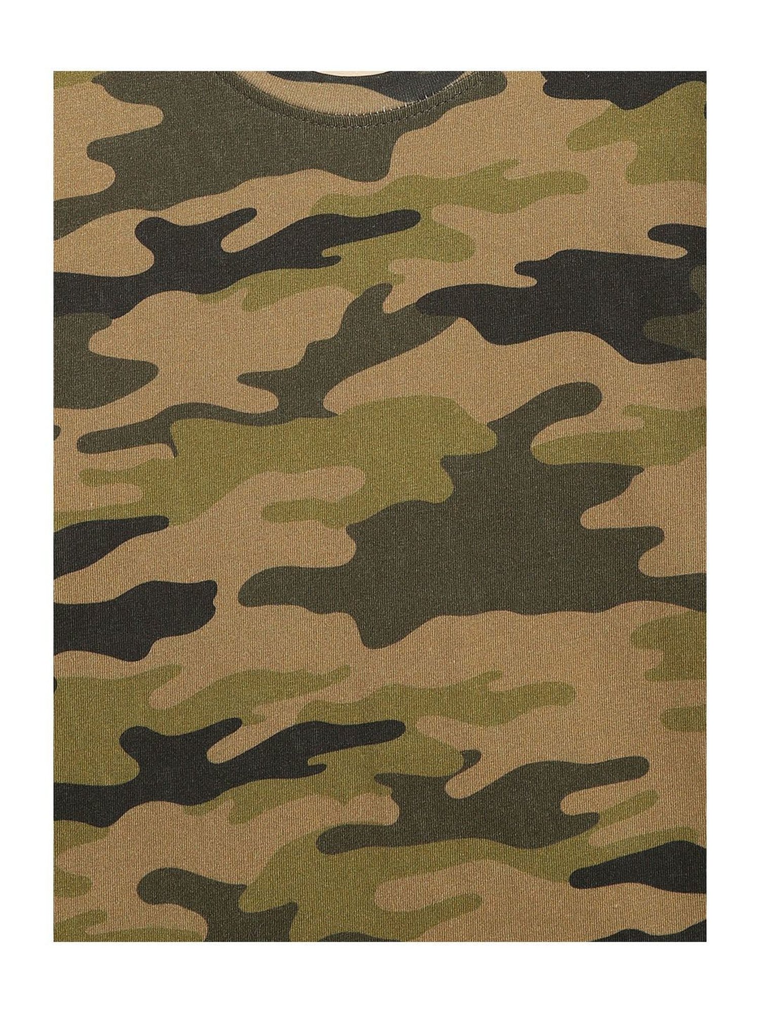 Campana Kids Olive & Khaki Camouflage T-Shirt