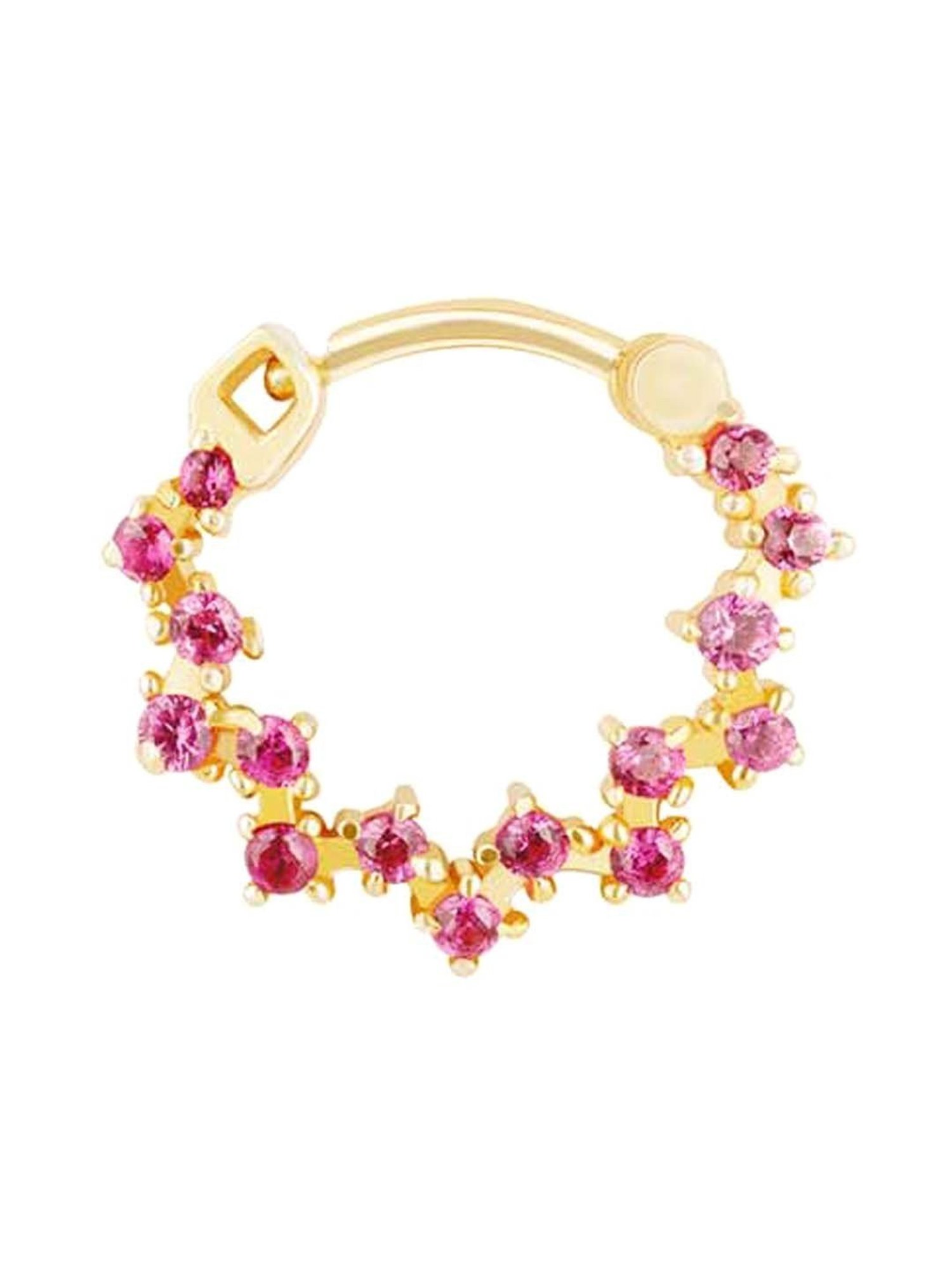 March by FableStreet 92.5 Sterling Silver Classic Nose Ring