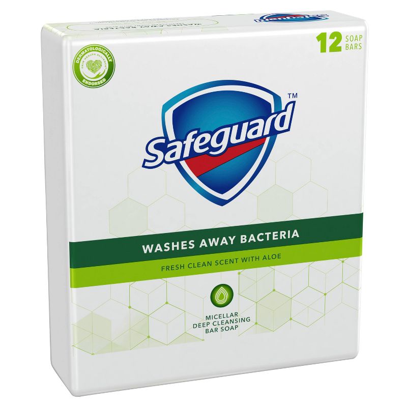 Safeguard Aloe Bar Soap - 12pk - 4oz each