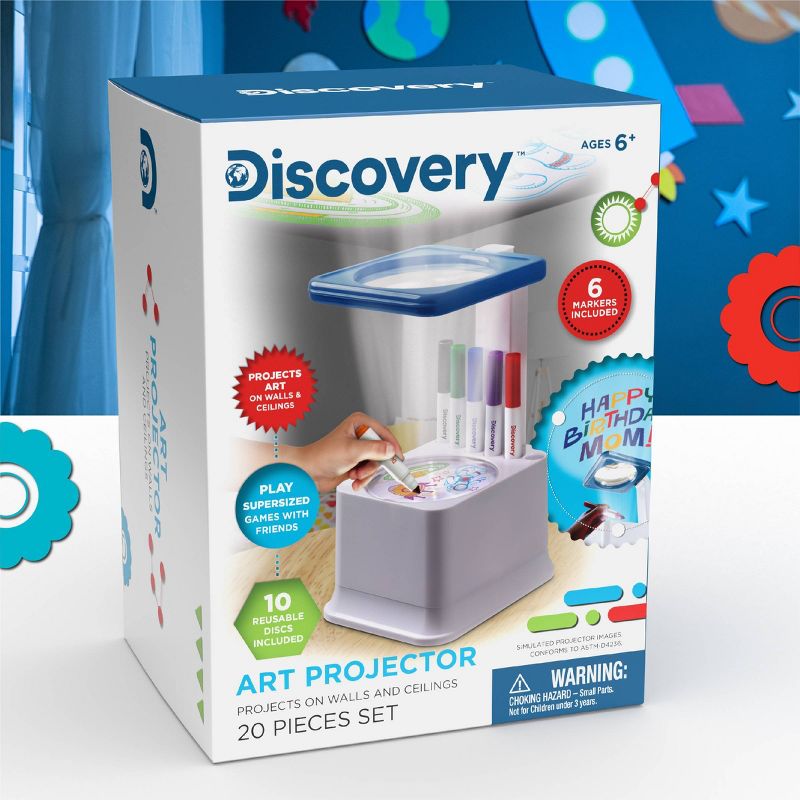 20pc Art Projector Set - Discovery Kids