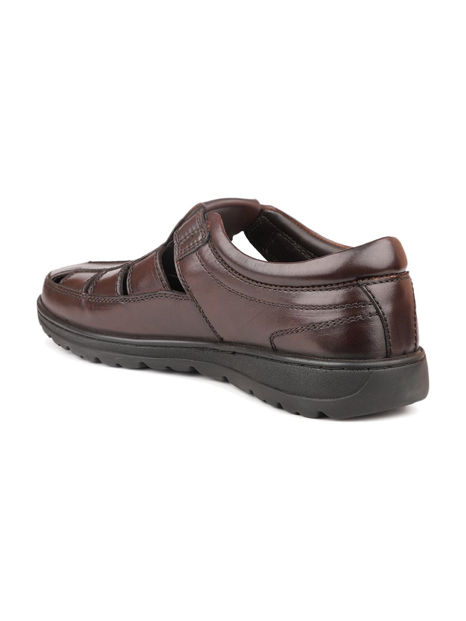 Atesber by Inc.5 Men's Brown Fisherman Sandals