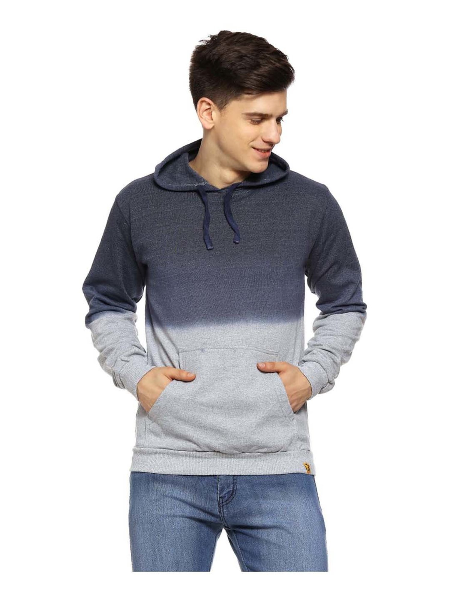 Forca Black Regular Fit Printed Sweatshirt