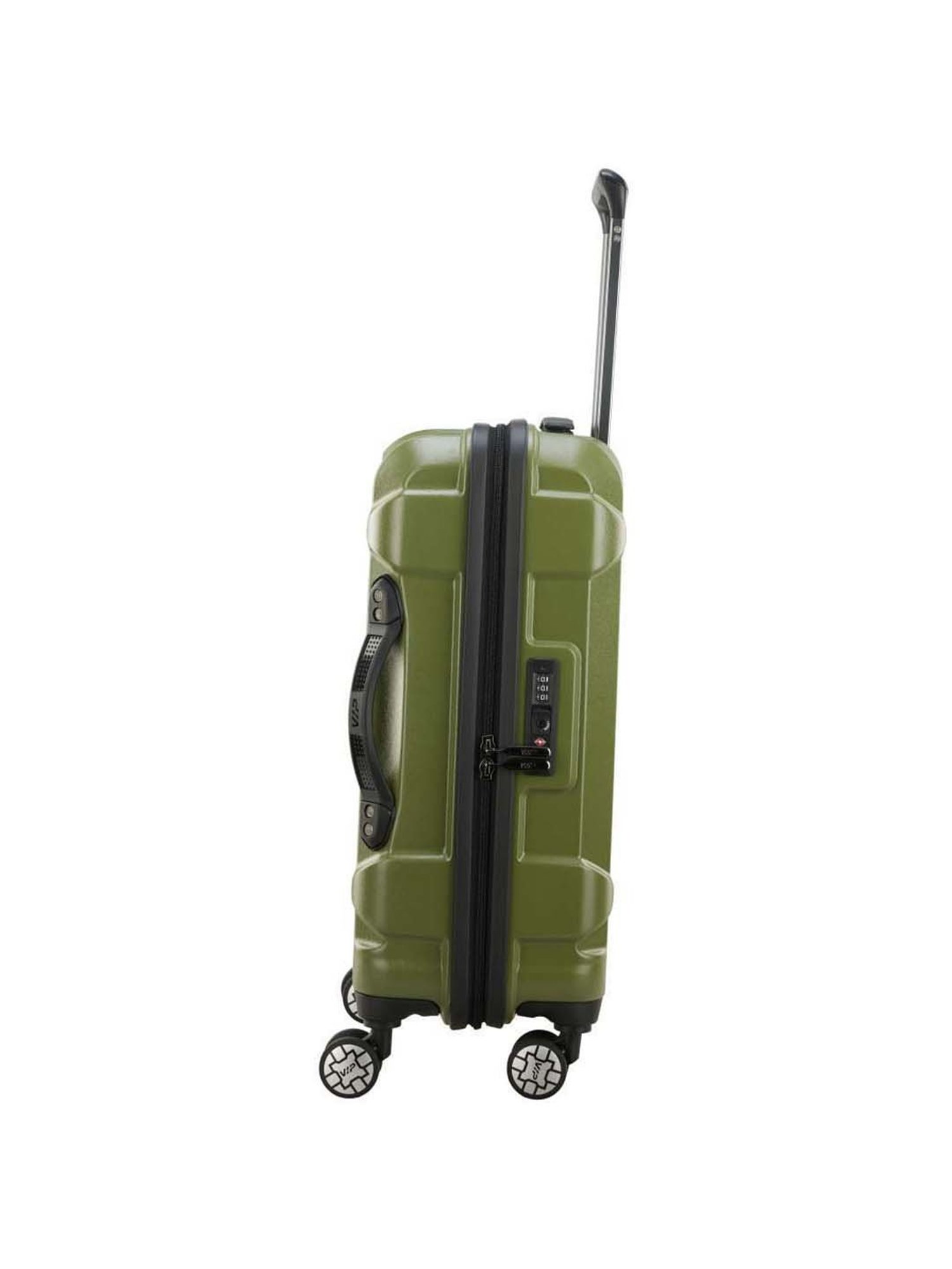 VIP Olive Small Hard Cabin Trolley - 38 cm