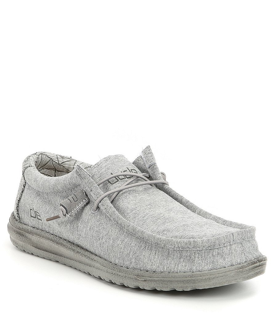 Hey Dude Men's Wally Stretch Fleece Chukkas