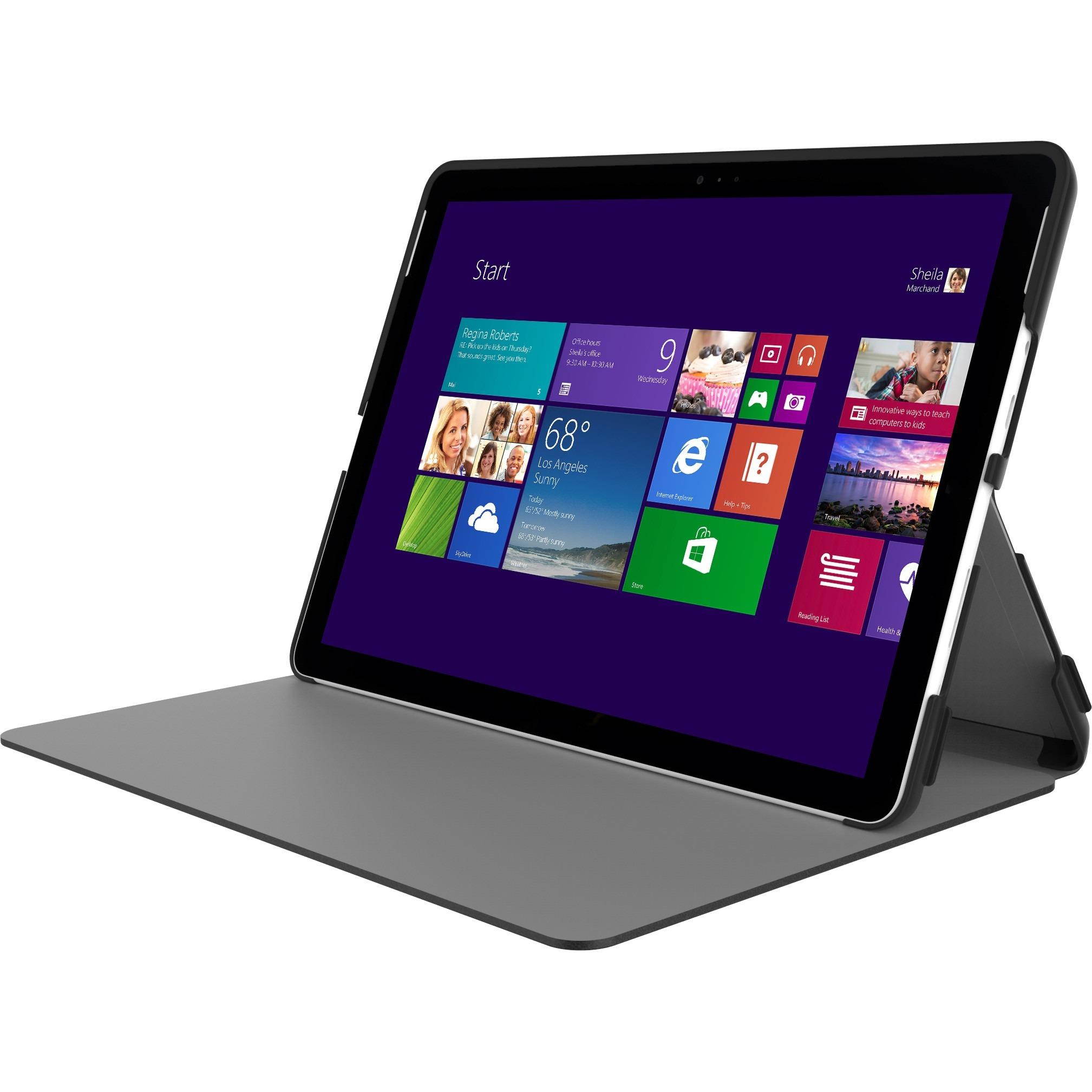 Incipio Faraday Microsoft Surface Go Case with Magnetic Fold Over Closure Microsoft Surface Go - Black