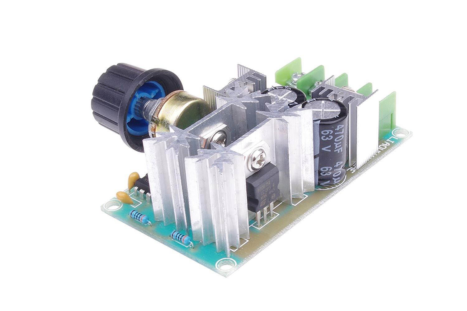 SMAKN&reg; 10V-60V DC Motor Speed Regulation Module PWM Controller 20A Motor Driver