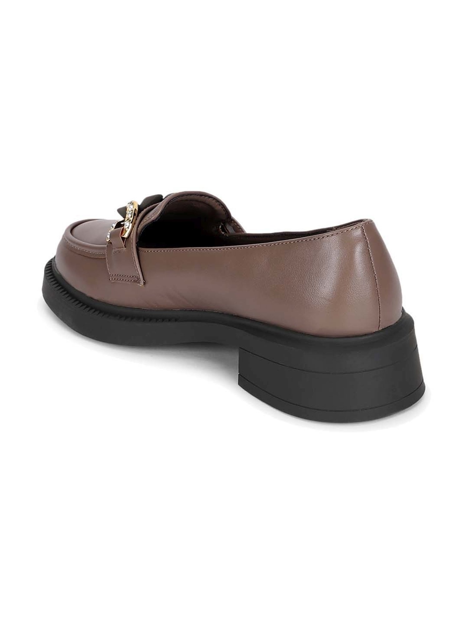 Truffle Collection Women's Dark Brown Casual Loafers