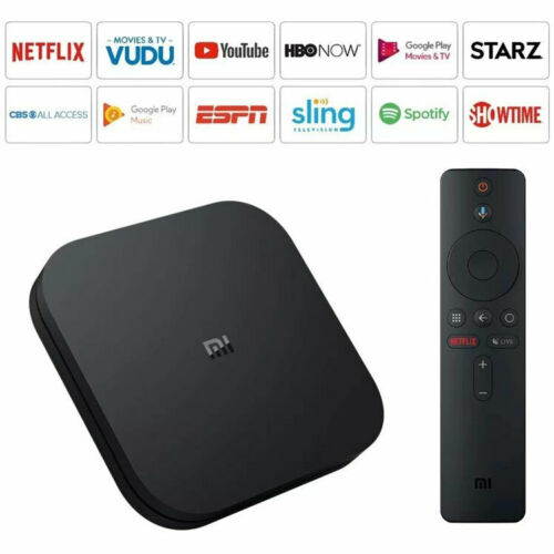 Xiaomi Mi Box S Streaming Media Player Home 4K HDR Android TV Google Assistant