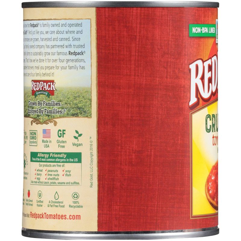 Red Pack Canned Crushed Tomatoes 28oz
