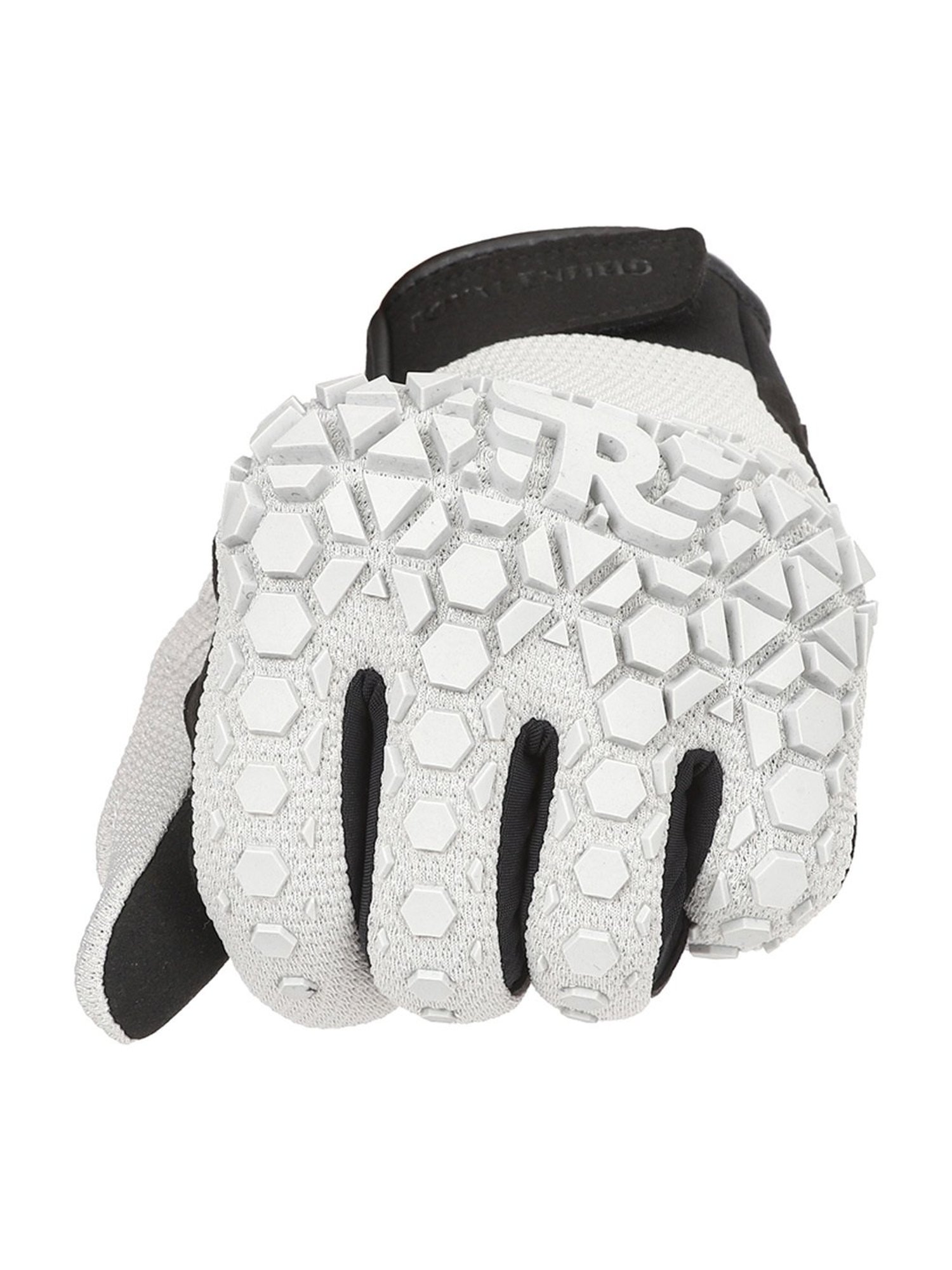 Royal Enfield Grey Textured Mx Lite Riding Gloves - L