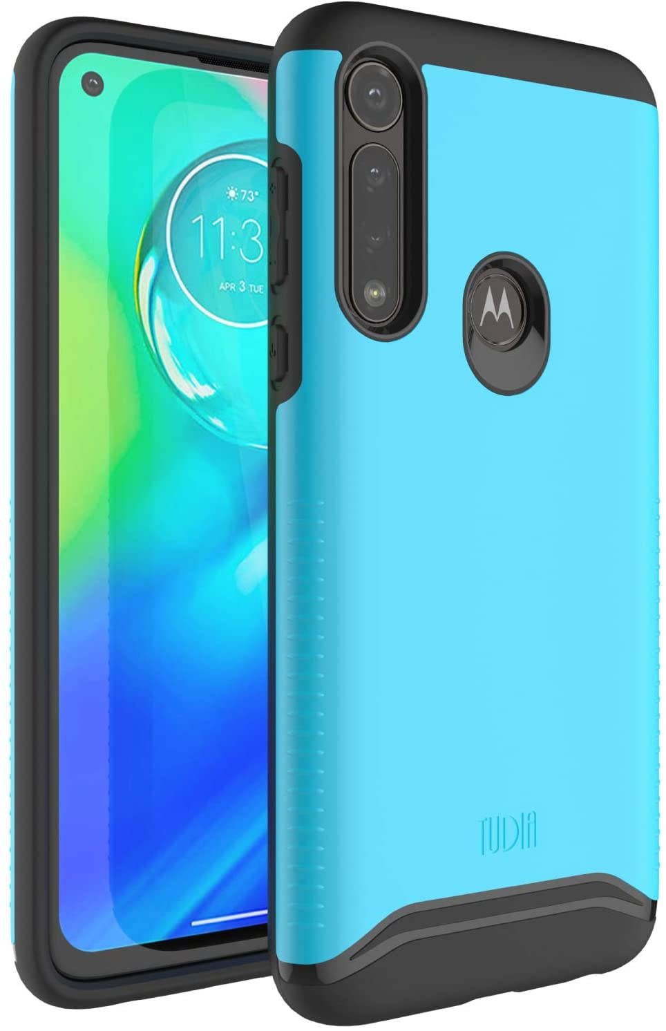 TUDIA Dual Layer Fit Designed for Moto G Power Case (2020), Motorola G Power Case, [Merge] Rugged Hard Back Heavy Duty Slim Protective Phone Case for Motorola Moto G Power (2020)