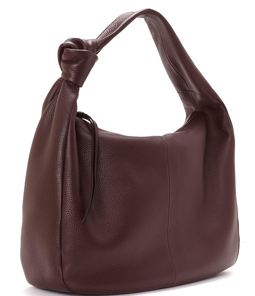 Calvin Klein Ivy Linen Python Hobo Bag