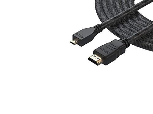 ul listed pwr 12 feet micro-hdmi-cable for asus-transformer book t100 t100ta t100ha t200ta tx300 ; book flip t300 t300la tp200s