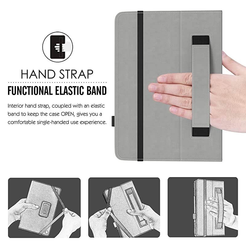 Case for AllNew  Fire HD 10 Tablet 7th Generation and 9th Generation 2017 and 2019 Release Slim Folding Stand Cover with Auto WakeSleep for 101 Inch Tablet Blue